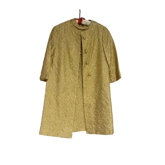 Vintage Brocade Mini Dress By Jefri Fashion - Picture 1 of 6